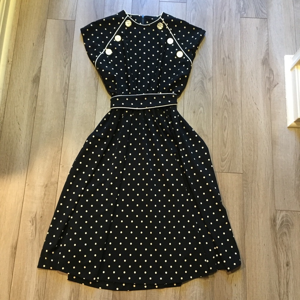 Vintage Polka Dot Dress